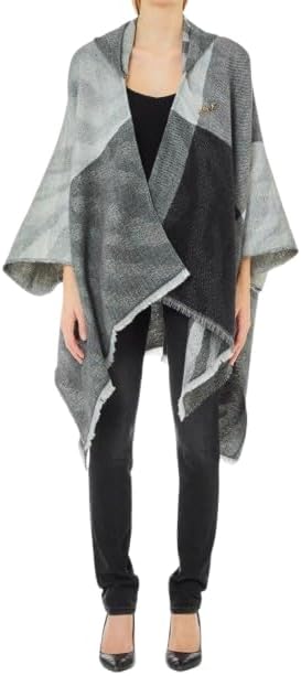 Poncho Nero Autunno/Inverno