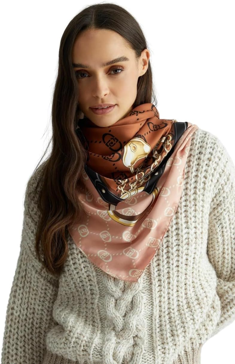 Foulard Cameo rose Autunno/Inverno